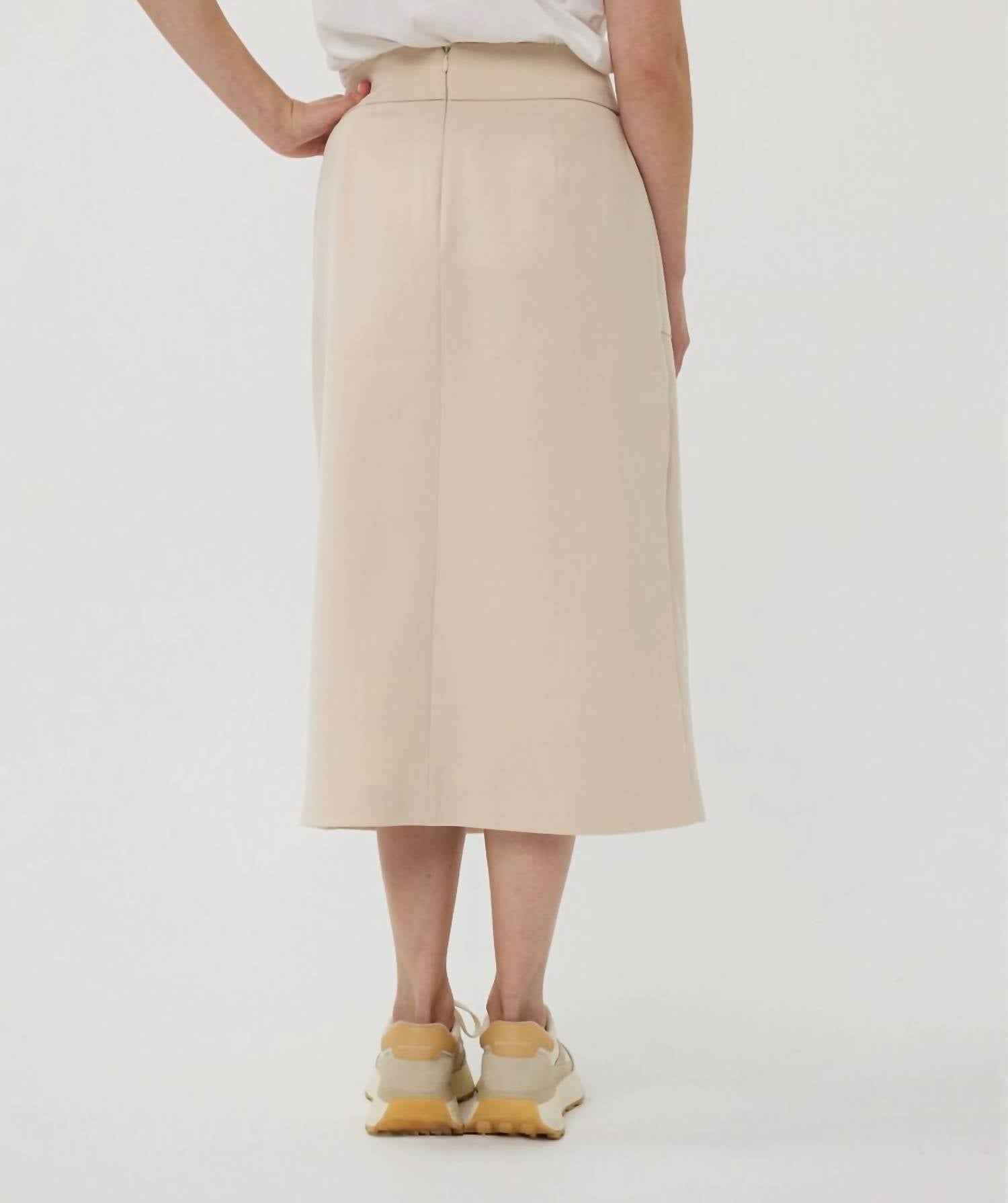 Esqualo - Long City Cargo Skirt