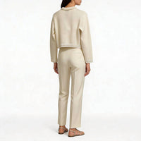Kujten The Xenia Jacket in ecru - women's jacket - alternate view