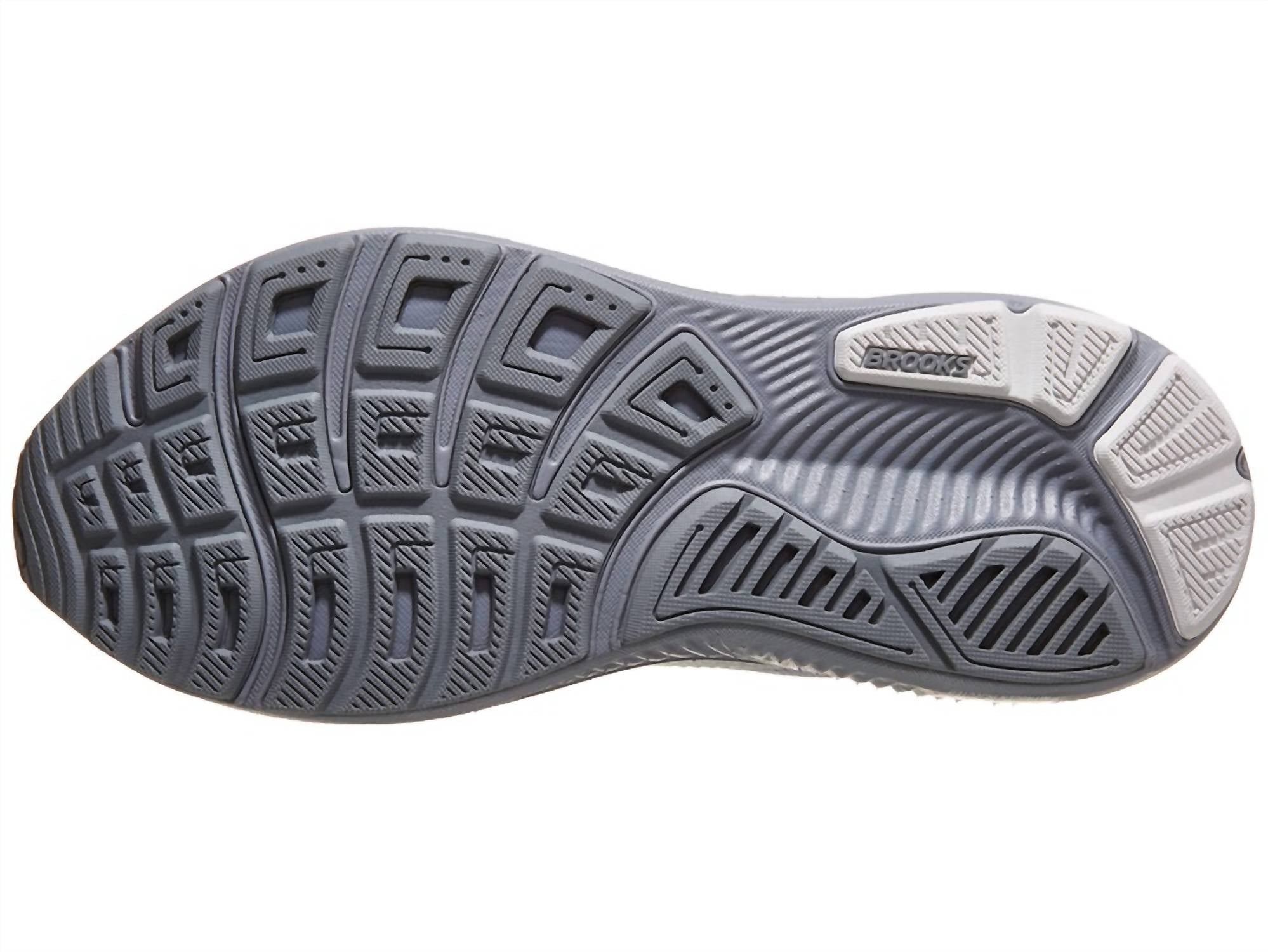 BROOKS Men's Ghost 17 Sneaker in primer gray oyster mushroom - men's sneaker - view 5