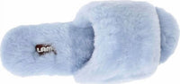 Lamo Women's Naomi Sheepskin Slide Sandal in sky blue - women's sandal - view 5