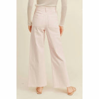 Miou Muse - Straight Wide Leg Denim Pants