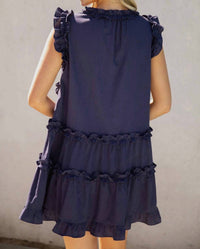 Voy - Ruffle Detailed Tiered Dress