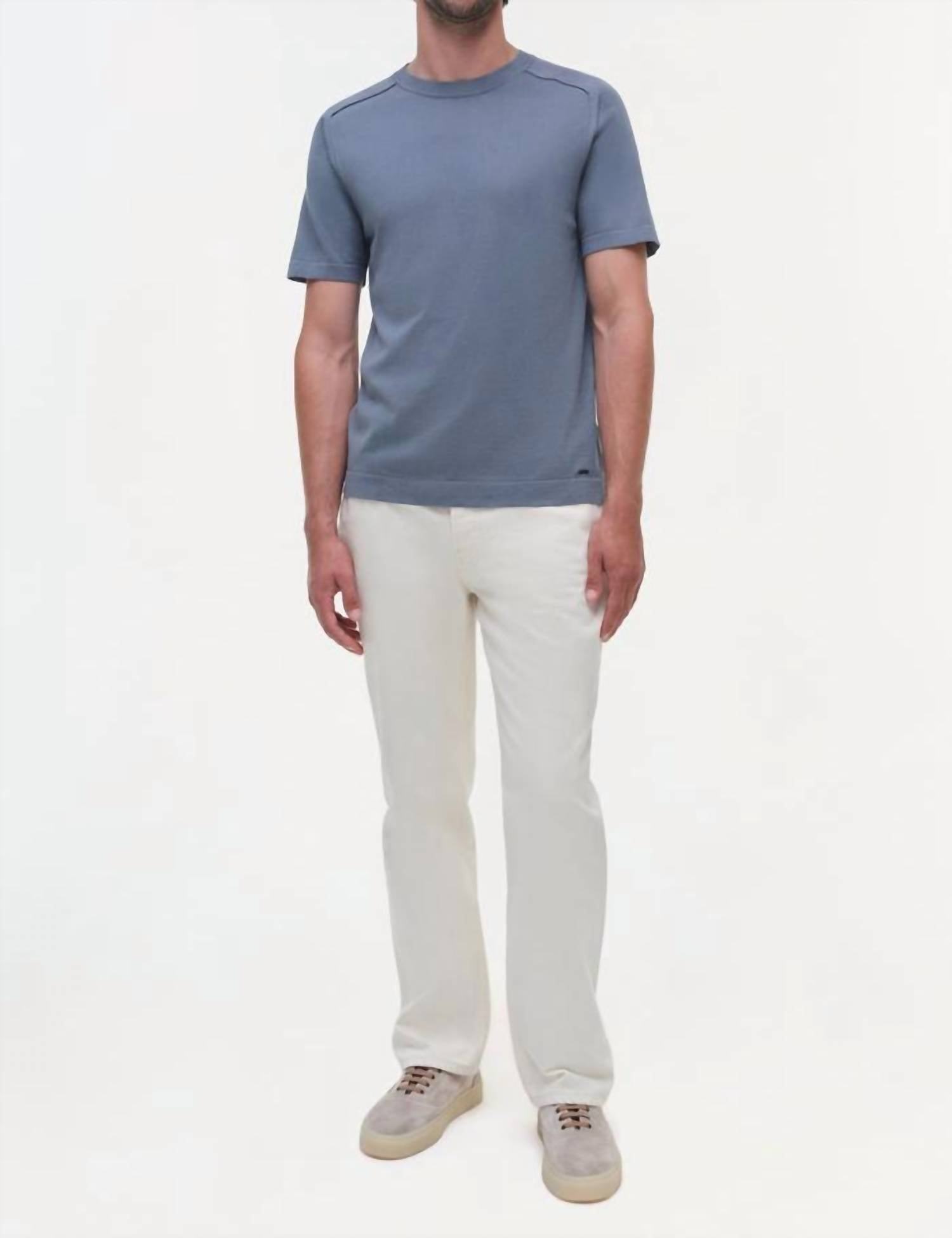 Simkhai - Kellyn Short Sleeve Crewneck Top