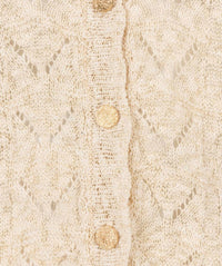Esqualo - Women's Crochet Cardigan