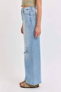 Cello - High Rise Wide Leg Jeans