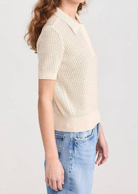 Clare V. - Augustine Crochet Polo