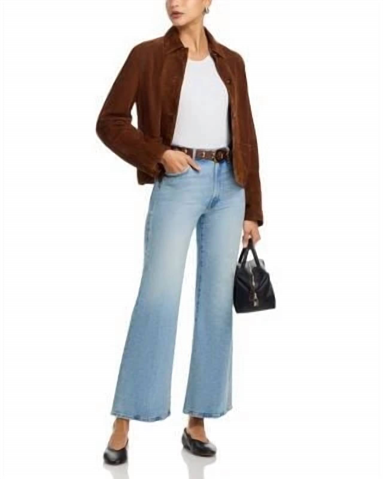 Mother - Lil Hustler Roller Sneak Jeans