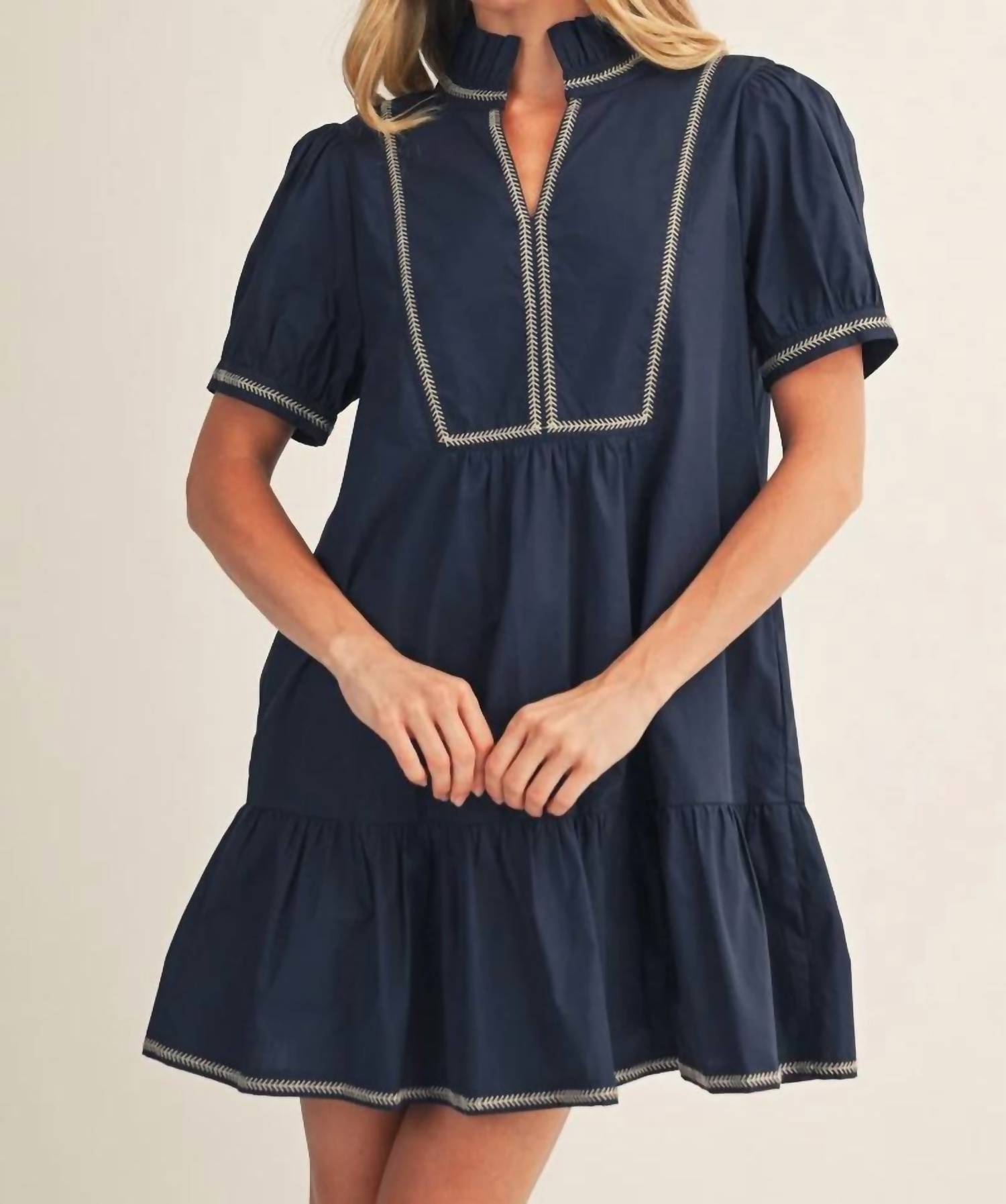Jodifl - Greer Embroidered Dress