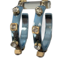 Smith & Co - Women's Metallic Metal Hoop Earring