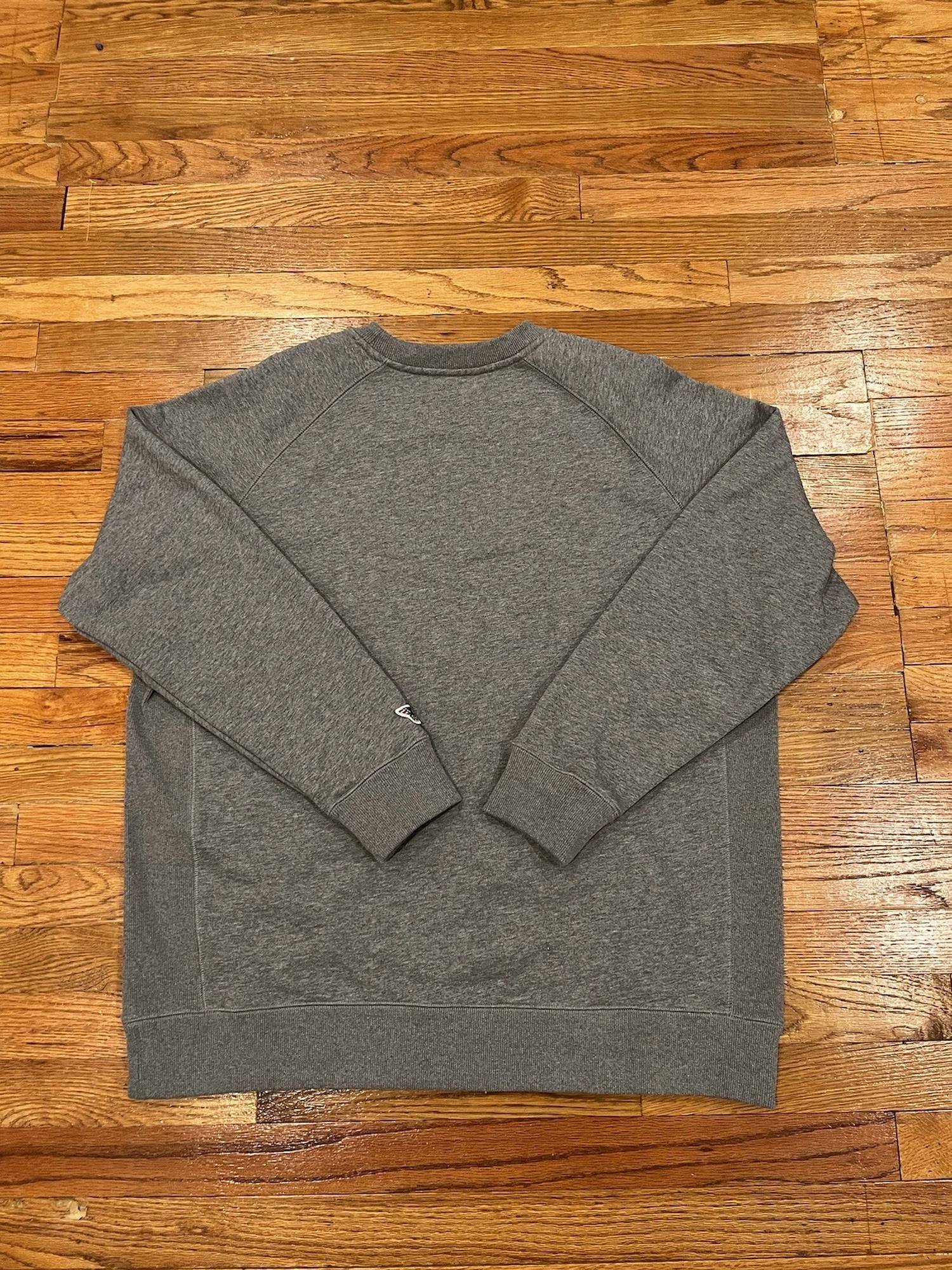 DEVIL-DOG Men's Crewneck Sweatshirt in grey heather - men's sweater - detail view