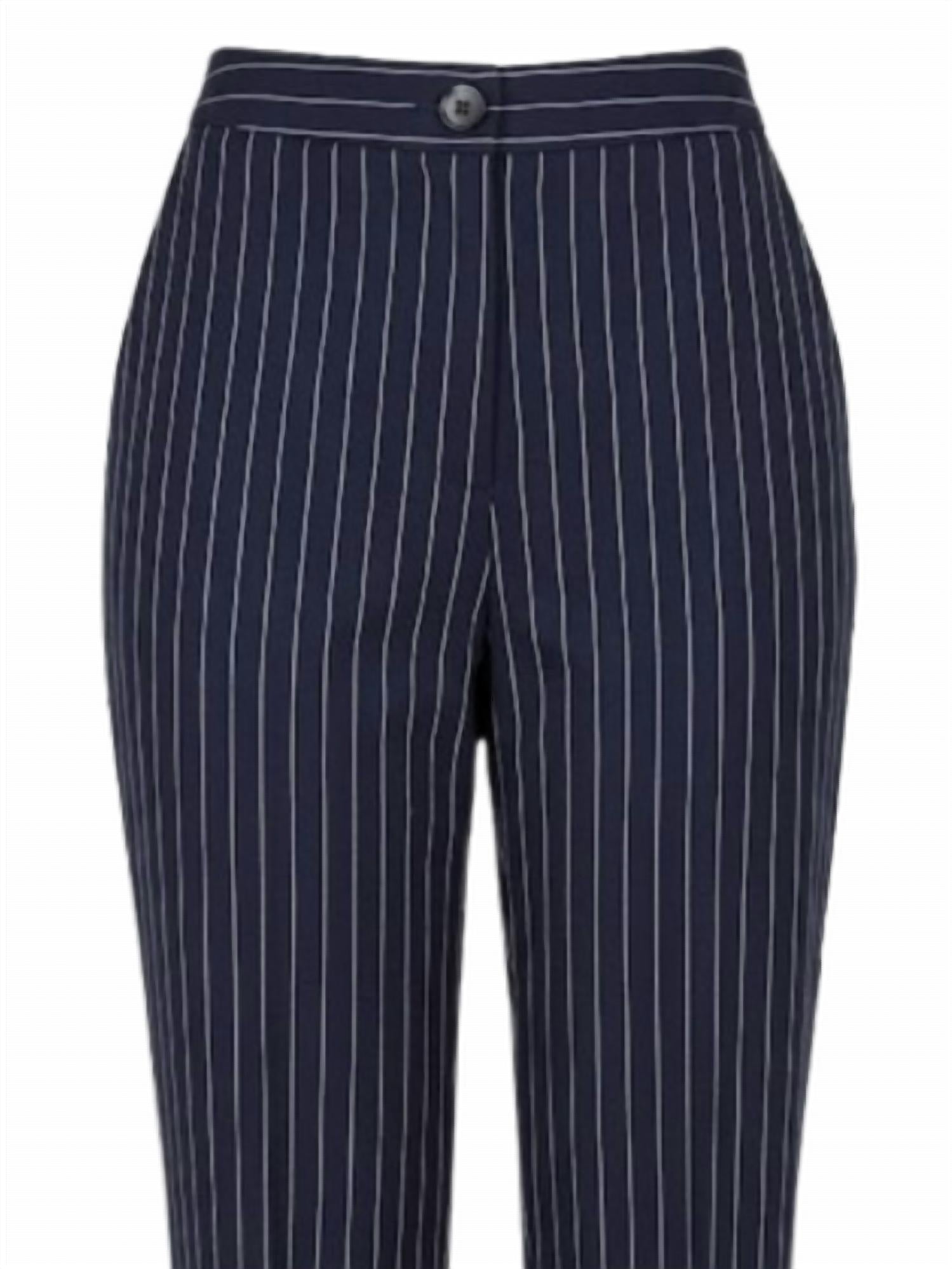 Eesome - Women's Coastal Chic Striped Pants