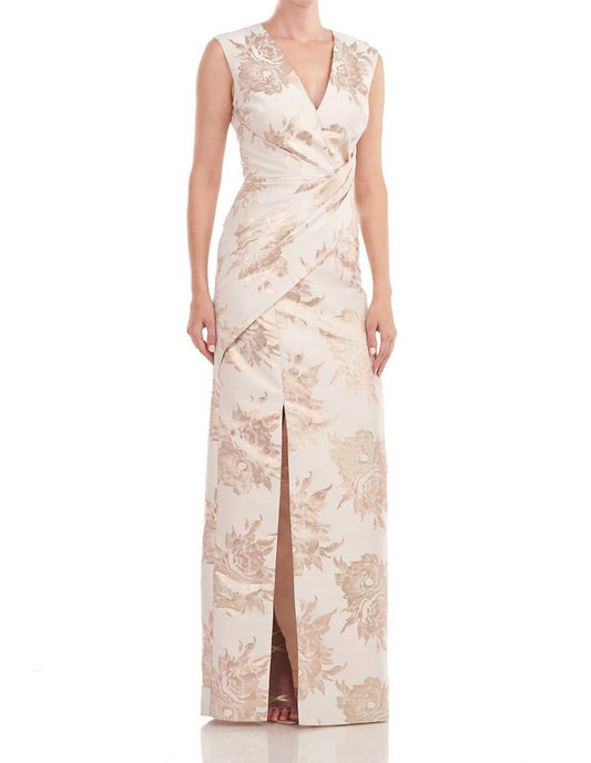 Kay Unger - Donna Column Gown