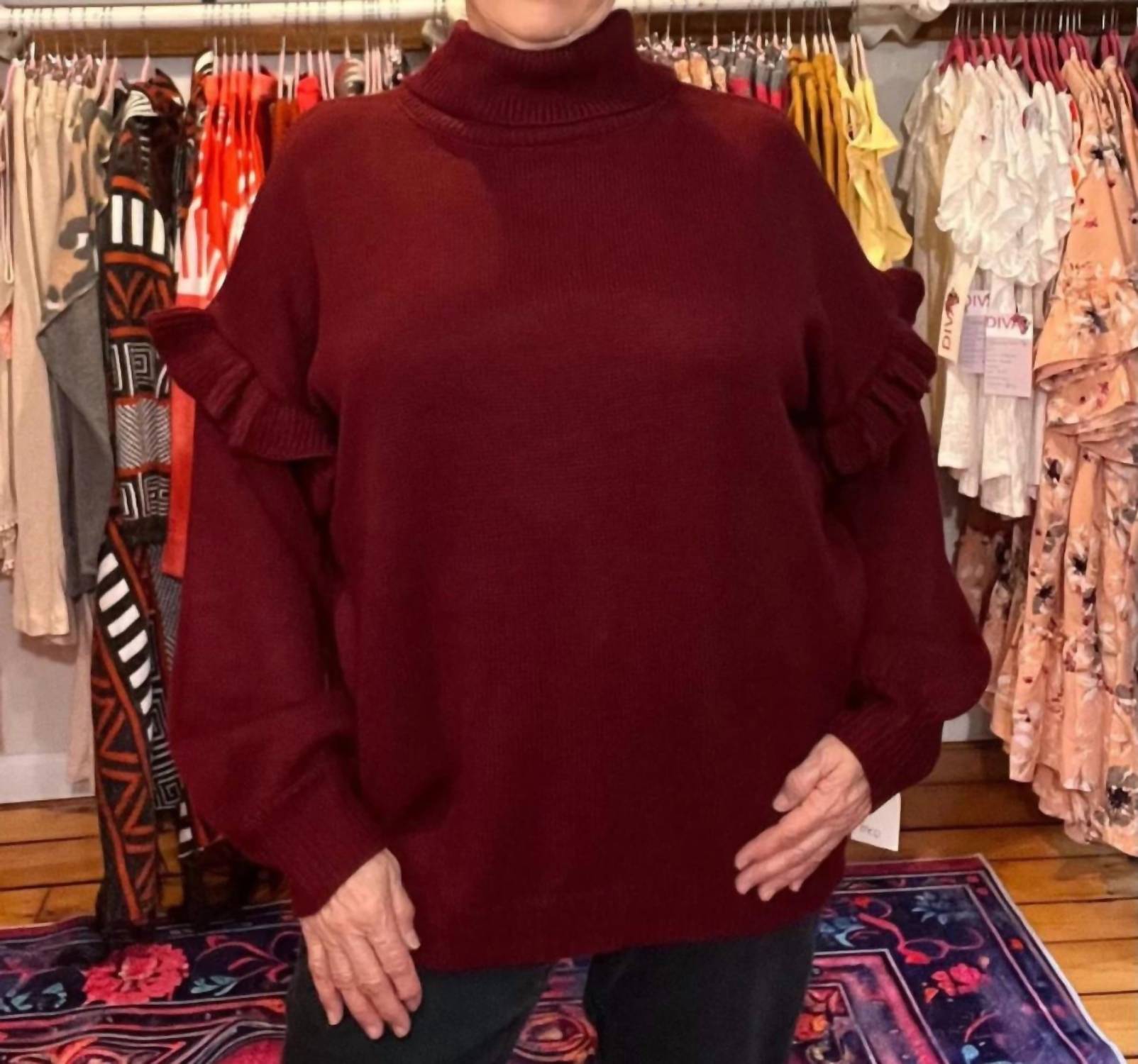 Vine & Love - Elegance Turtleneck Sweater