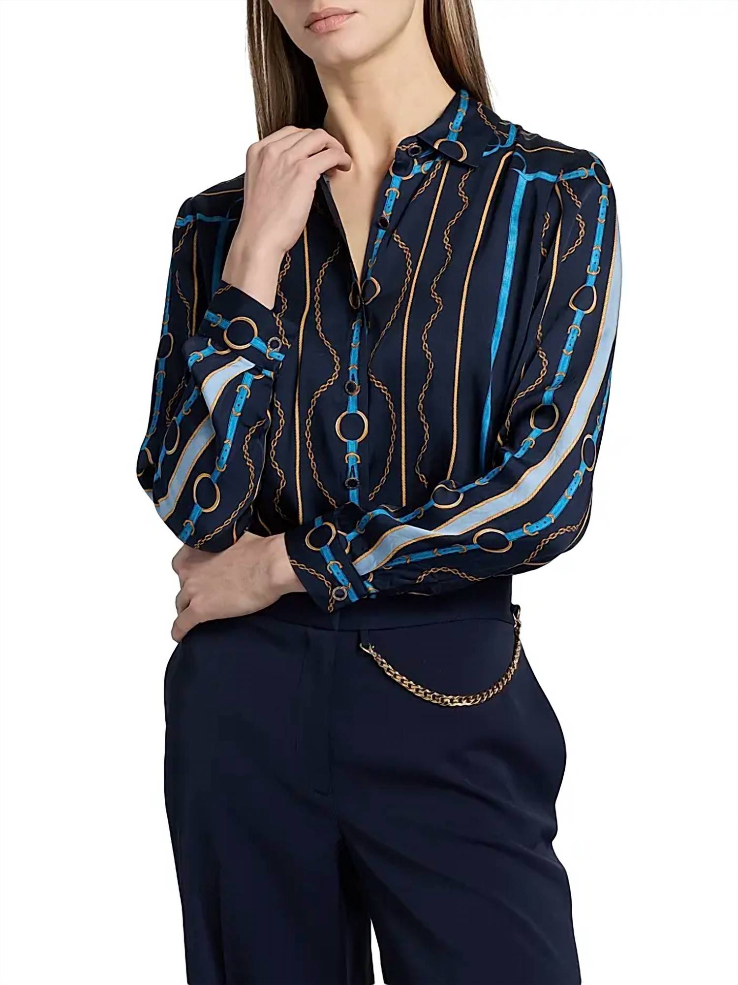 Elie Tahari - Julianna Printed Blouse
