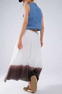 Q2 - Flowy Drop Waist Skirt