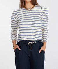 Bishop + Young - Goal Getter Stripe Top