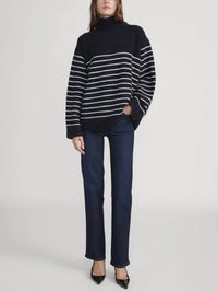 Frame - Cashmere Turtleneck Oversized Fit Top