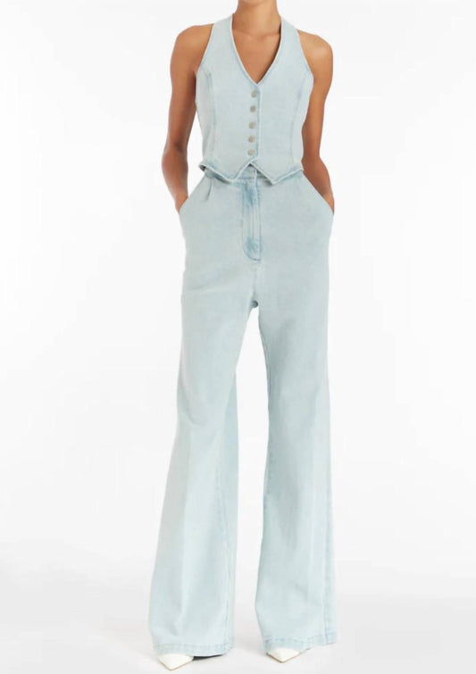 Amanda Uprichard - Ethan Denim Jumpsuit