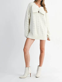 Mable - Pretty Baby Sweater Mini Dress