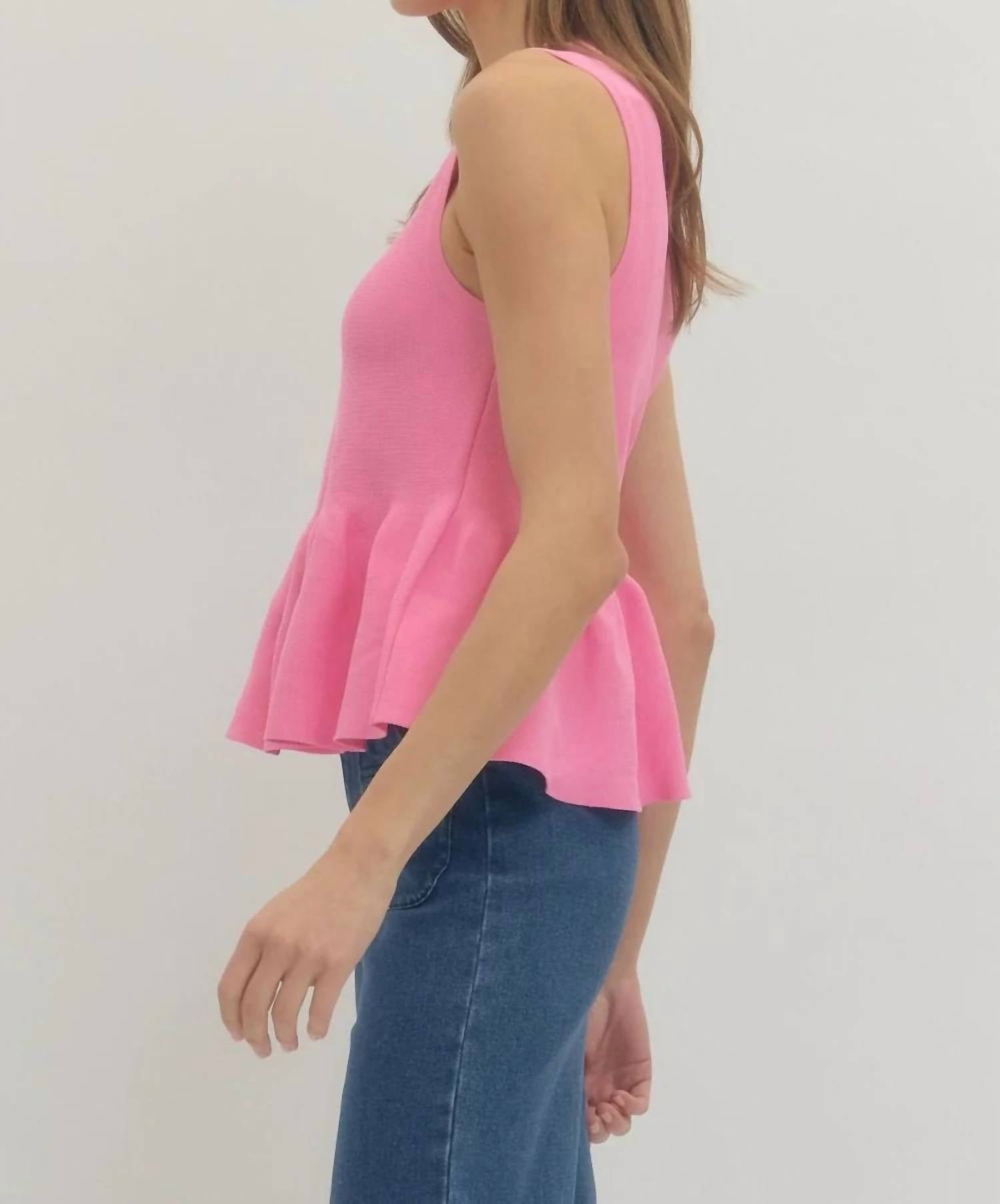 Entro - Peplum Top