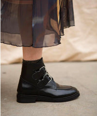 Seychelles Women's Doing It Right Boots in black leather - women's shoe - view 4