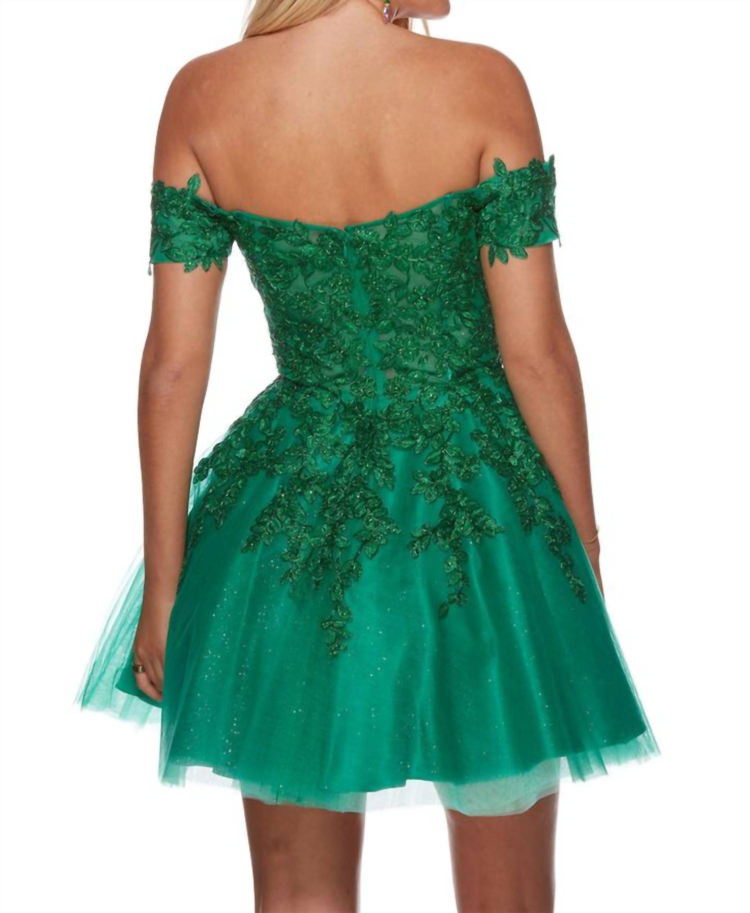 Ava Presley - Chiffon Beaded Dress