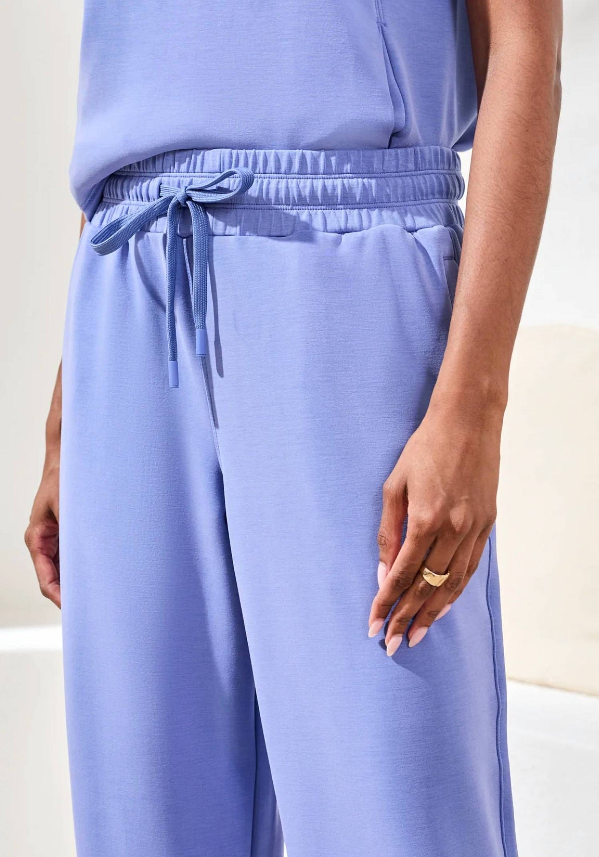 Tribal - Cropped Barrel Leg Jogger Pants