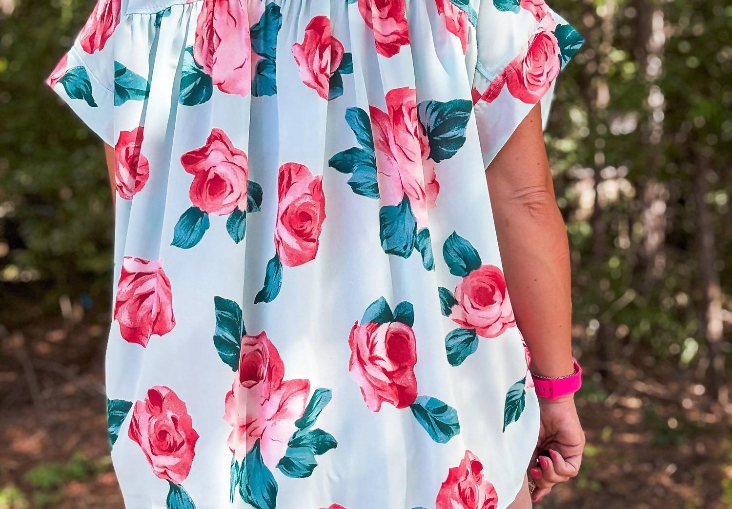Adrienne - Rosey Posey Top