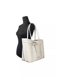 Michael Kors - Women's Emilia Signature Pvc Tote Bag Purse Large