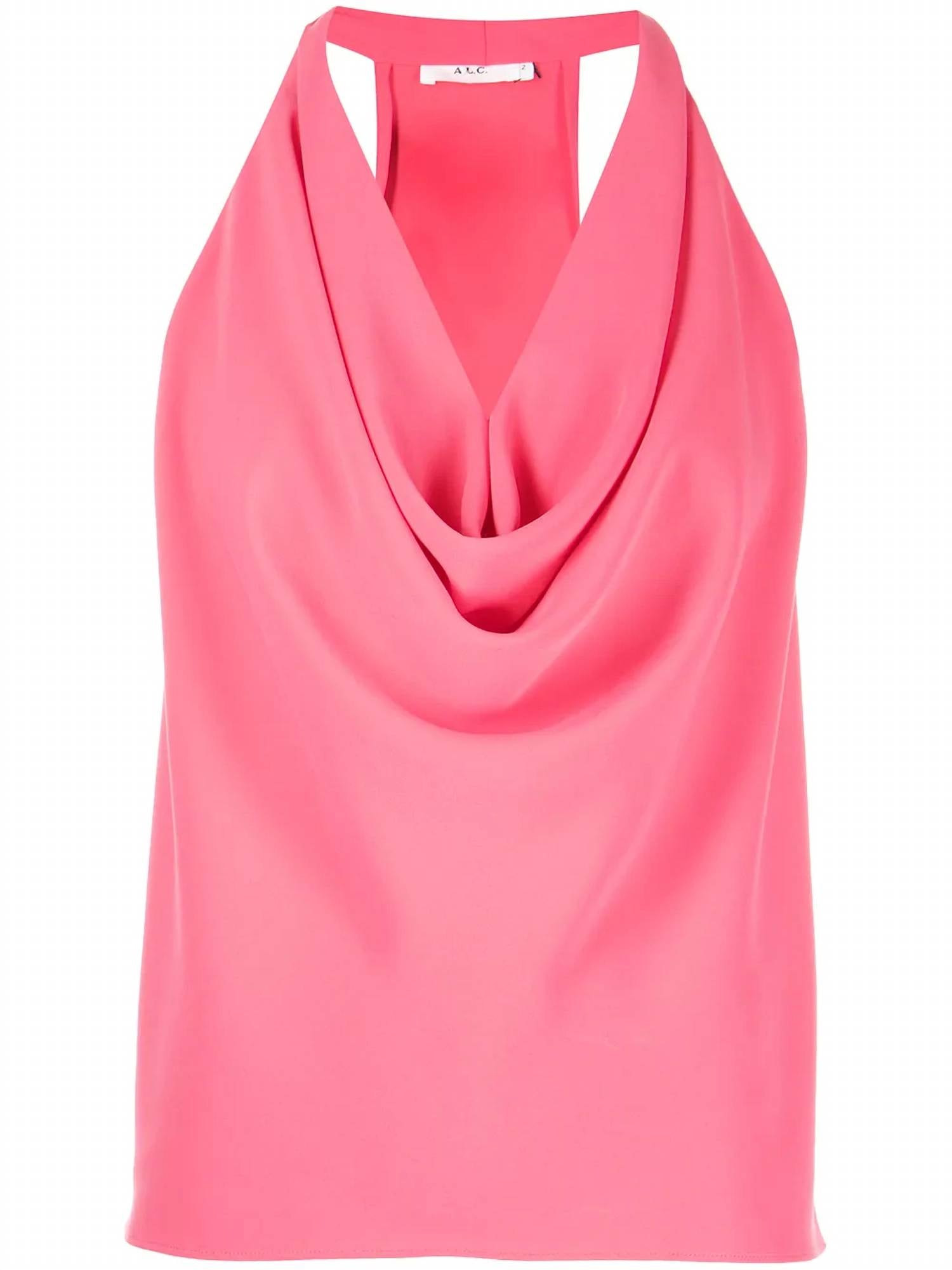 A.L.C. - Dixon Draped Halterneck Top