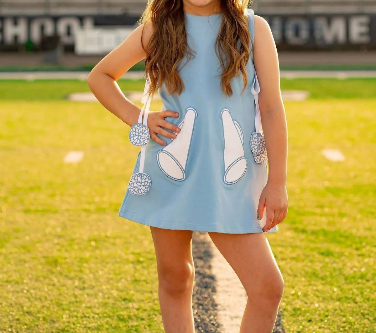 The Yellow Lamb - Girl's Game Day Jumper