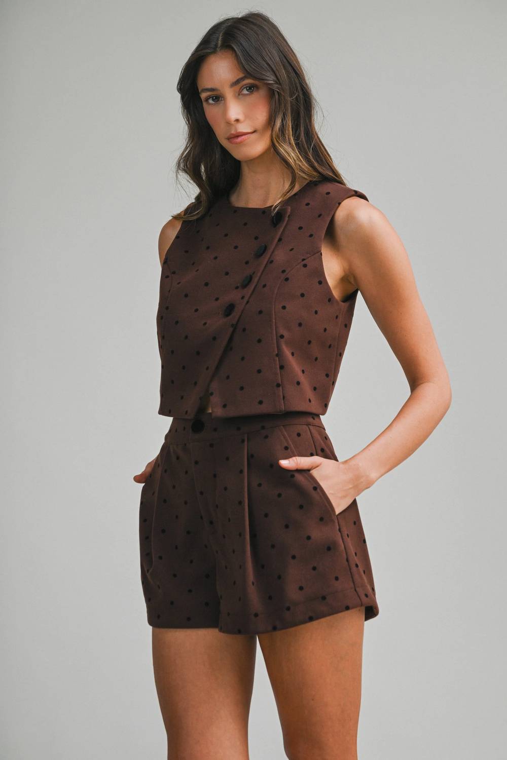 Mable - Serena Polka Dot Shorts