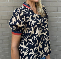 Thml - Short Sleeve Print Top