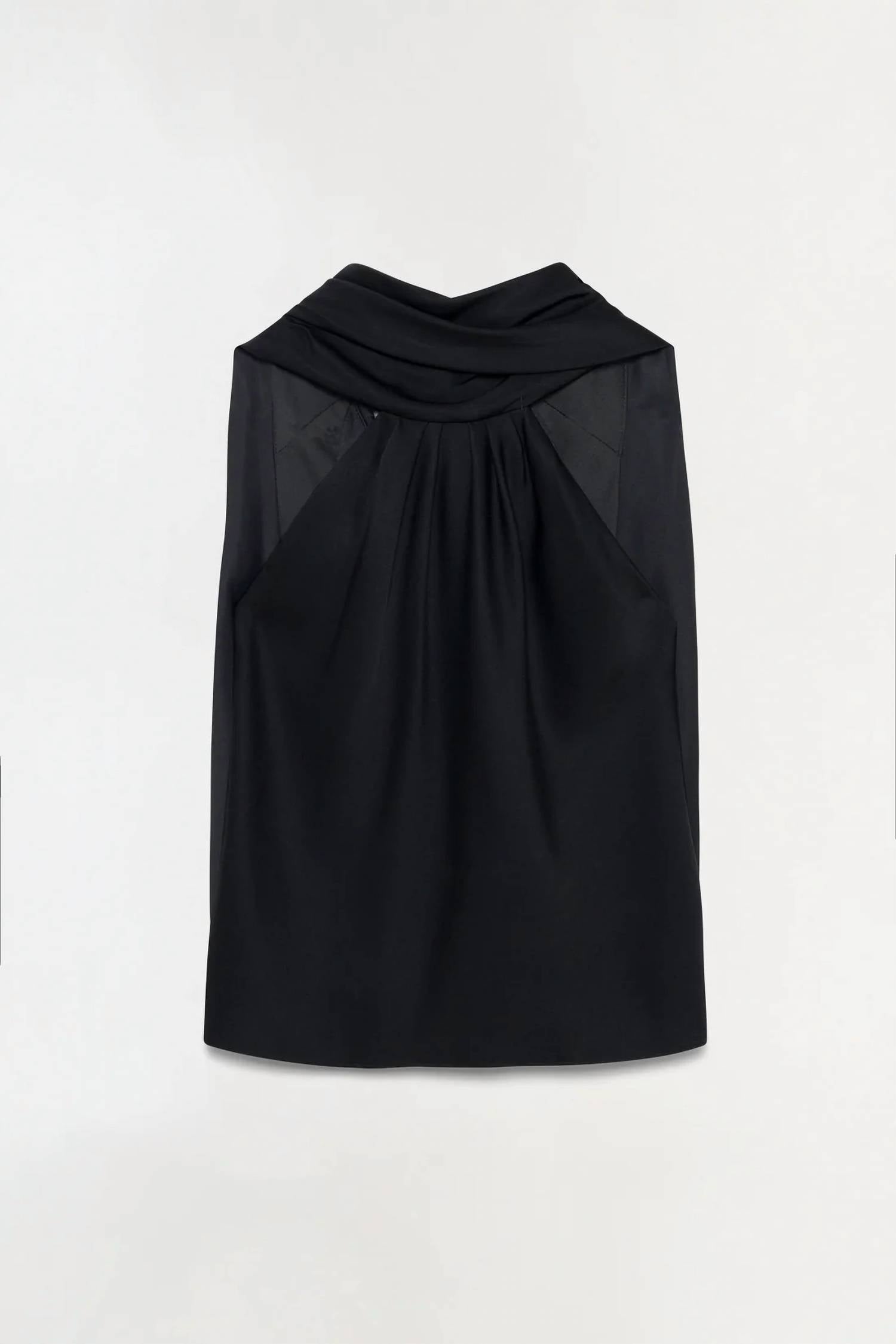 Simkhai - Scarlett Satin Cape Top