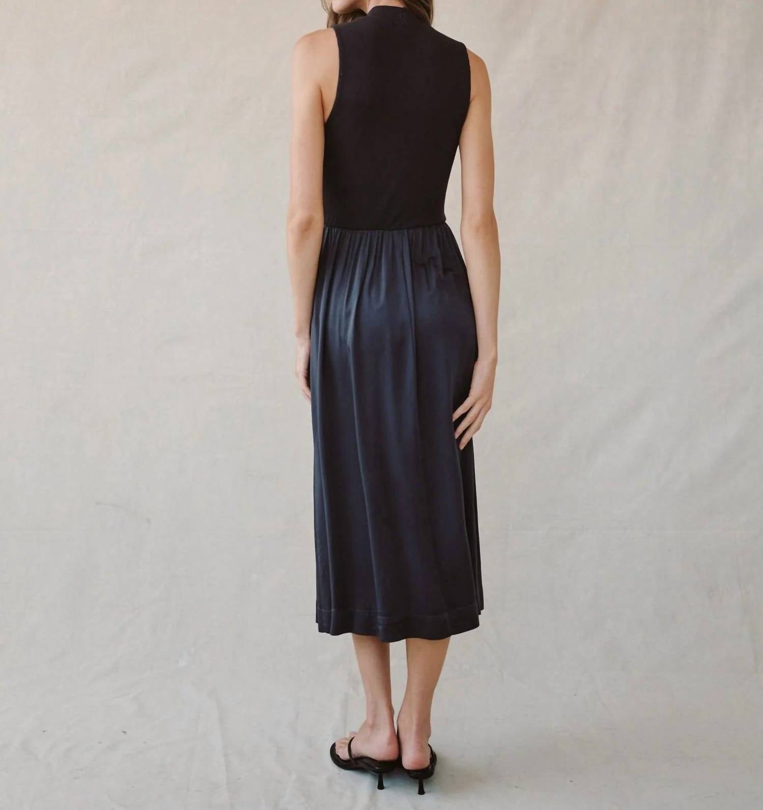 Bella Dahl - Sleeveless Mock Neck Dress
