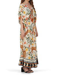 America & Beyond - Jungle Maxi Dress