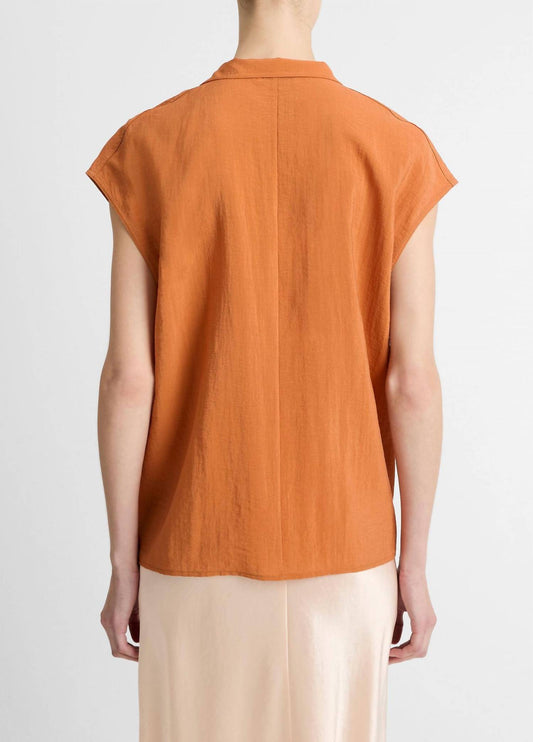Vince - Cap Sleeve Blouse