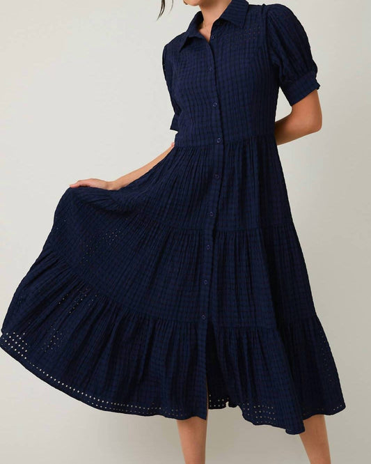 Sunday Edition - Madeleine Button-Down Midi Dress