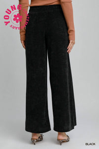 Umgee - Women's Chenille Pants