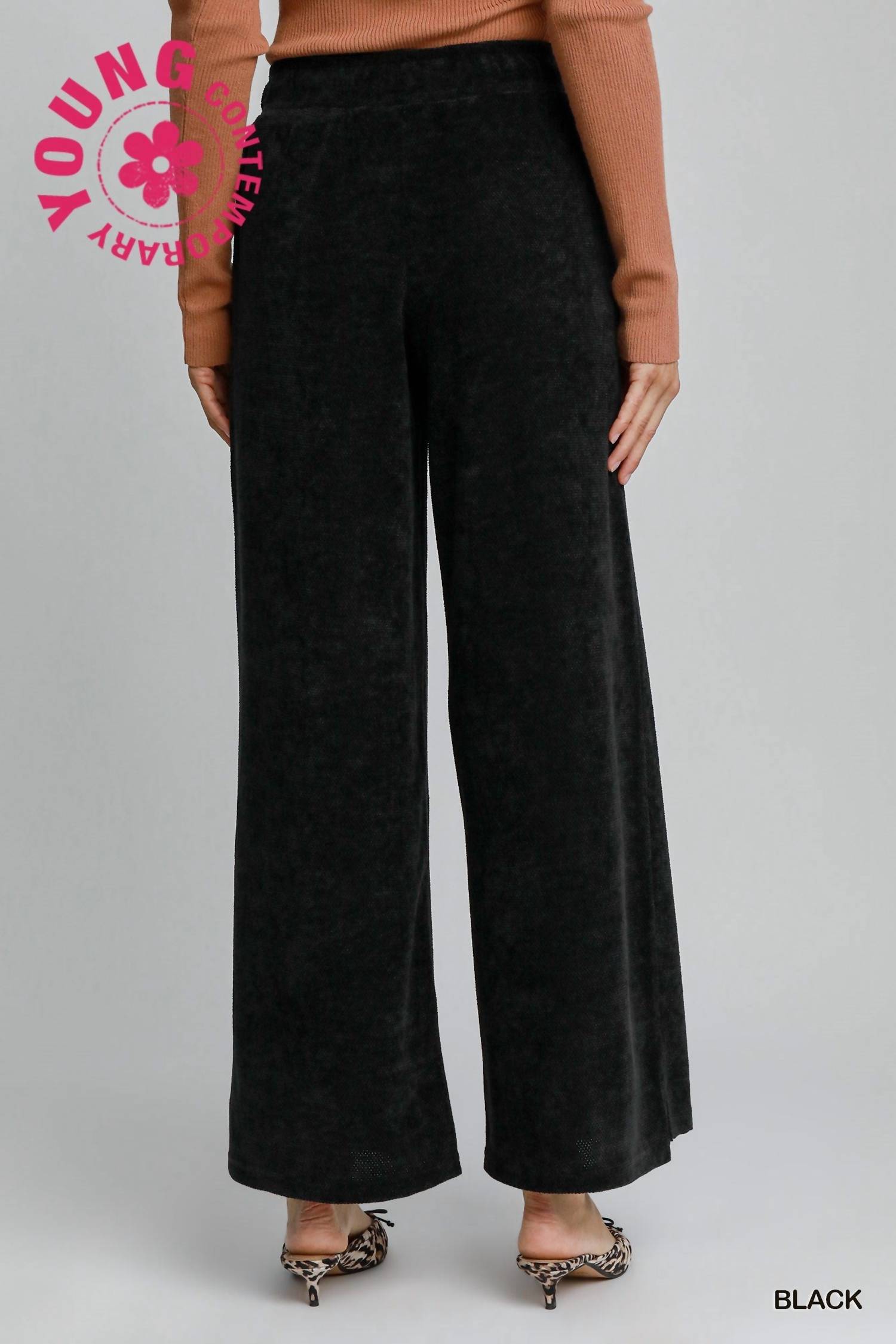 Umgee - Women's Chenille Pants