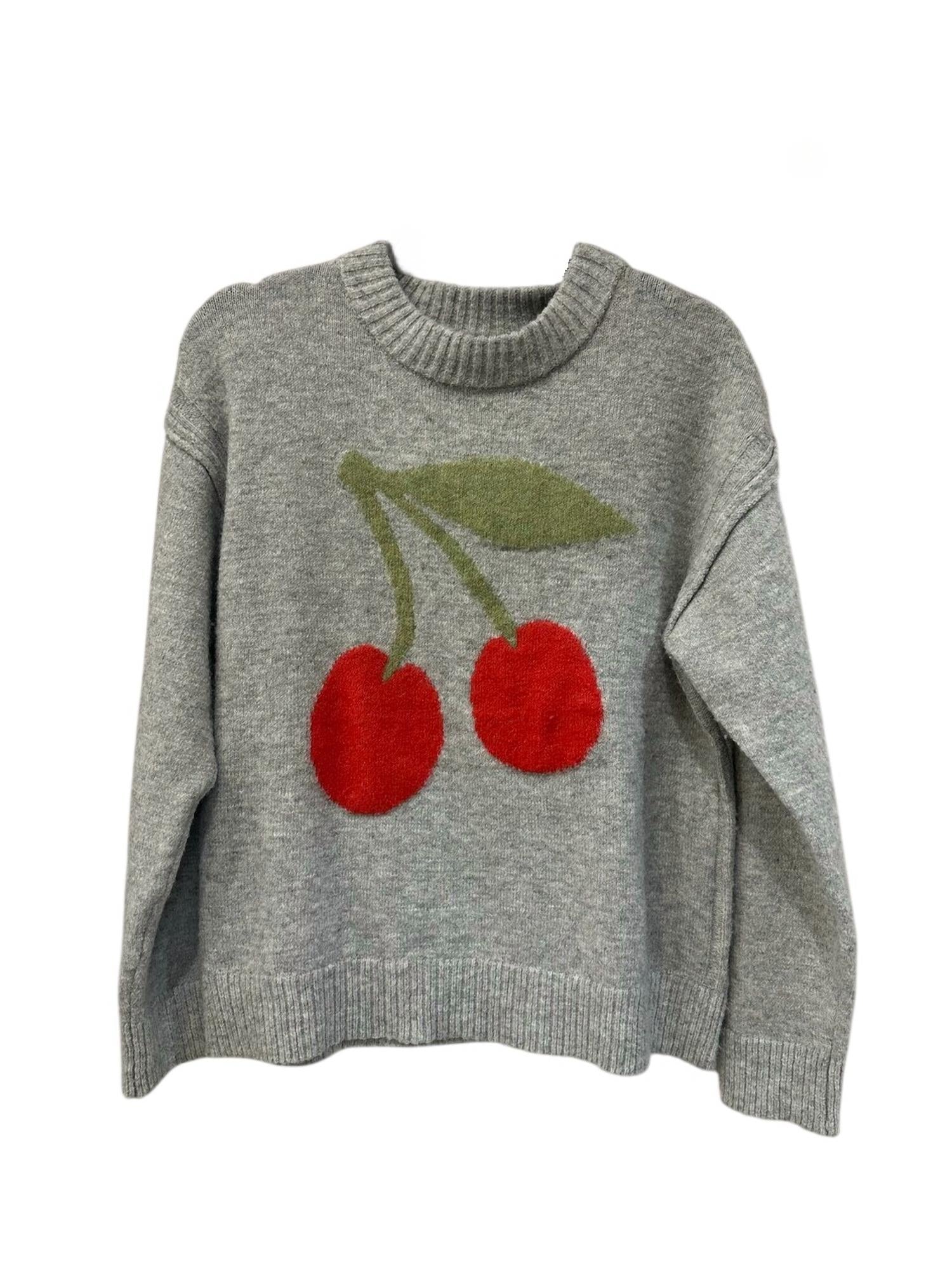 Staccato - Women's Cherries Lightweight Crewneck Sweater