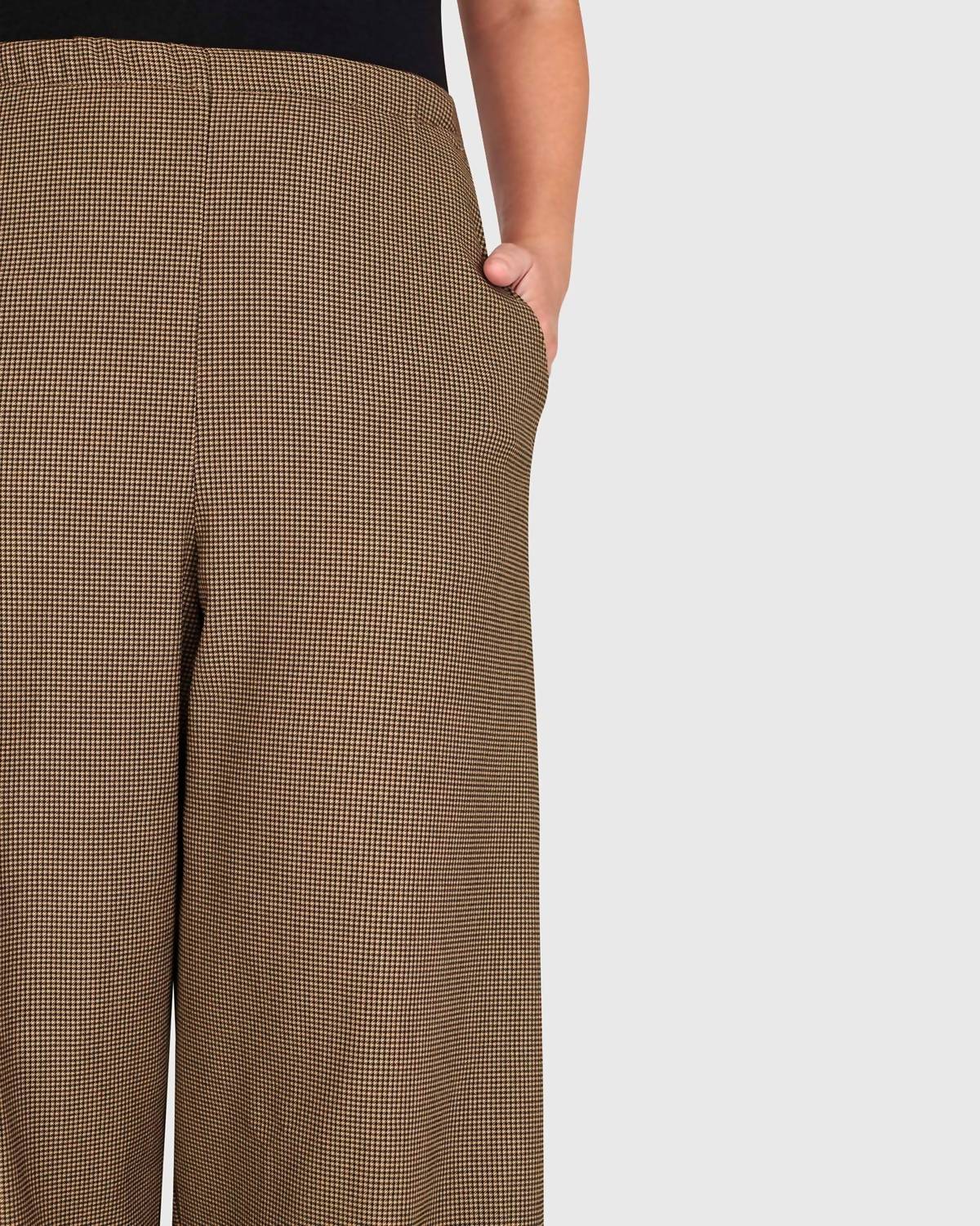 ALEMBIKA Bonanza Trousers in houndstooth - women's pants - view 4