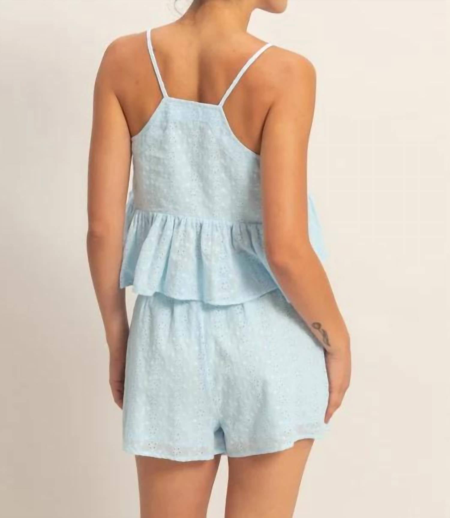Hyfve - Too Sweet Eyelet Top