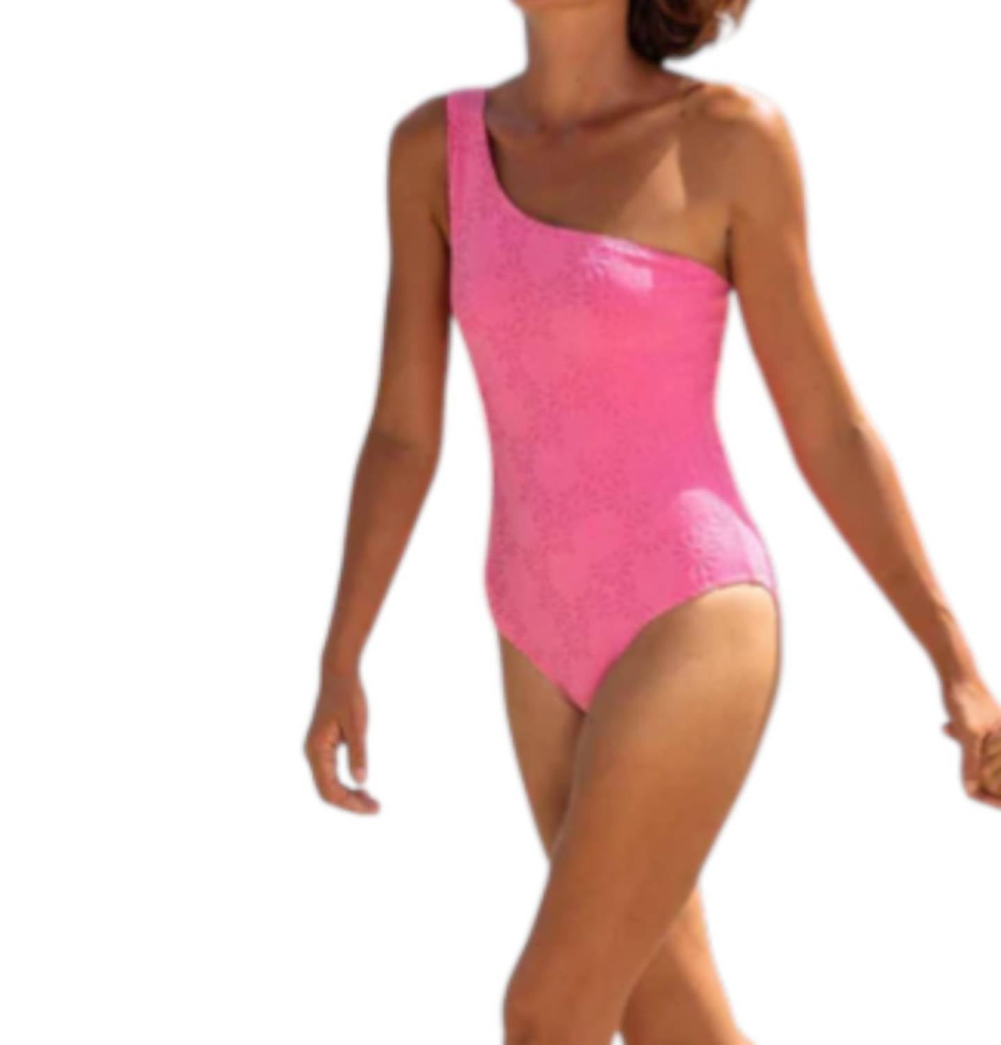 Snapper Rock - Women's Bloom One Shoulder Swimsuit