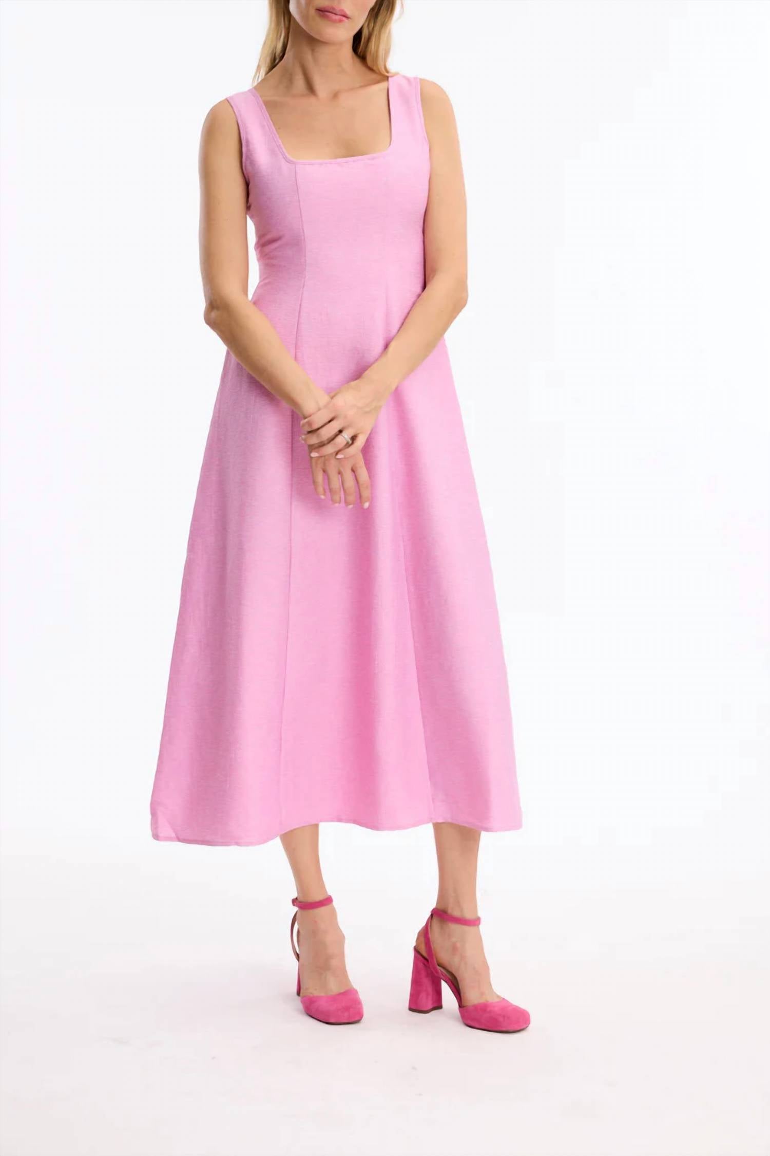 Leo & Ugo - Nina Open Back Midi Dress