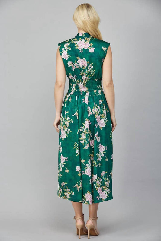 Fate - Kenzie Zip Front Floral Dress