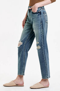 Dear John Denim - Jodi High Rise Straight Leg Jean