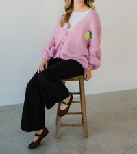 Scandal Italy - Limoncello Knit Cardigan