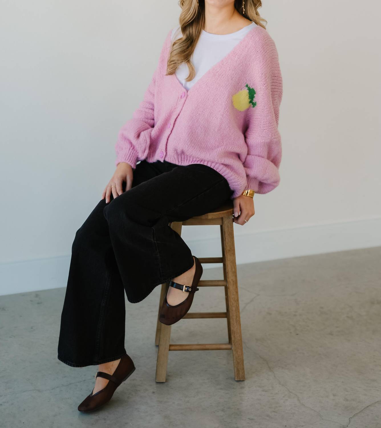 Scandal Italy - Limoncello Knit Cardigan
