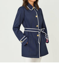 Lilly Pulitzer Dianne Long Sleeve Jacket in true navy - women's jacket